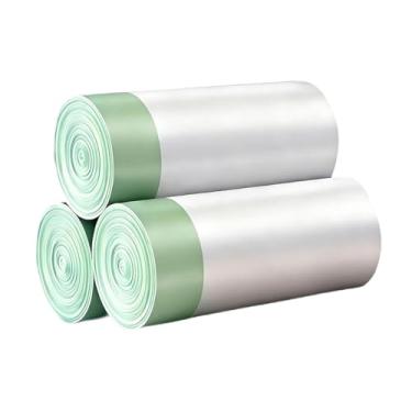 Imagem de Bothyi 60 Sacos para Areia de Gato, Substitutos para Caixa de Areia de Gato, Sacos Mais Grossos para Fezes de Cachorro com Cordão para Corrida, Apartamento e, Cordão Verde