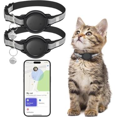 Imagem de Coleira Smart Tag Cat GPS TRAKER M1 Pacote com 2