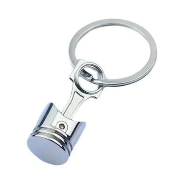 Imagem de Chaveiro Criativo De Pistão De Motor De Motocicleta, Pingente Simples 