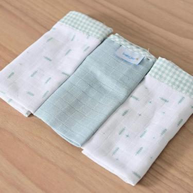 Imagem de Fralda para Bebê 03 Unidades 65 cm x 67 cm Baby Joy