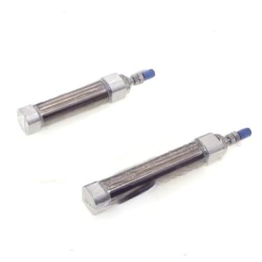 Imagem de PB Mini cilindro pneumático de aço inoxidável PB10, PB12, PB16x5/10/15/20/25/30/40/50/60/75/80/100/125/150-U/S-U pistão 1 peça (curso 5 mm, PB16 (furo 16 mm))