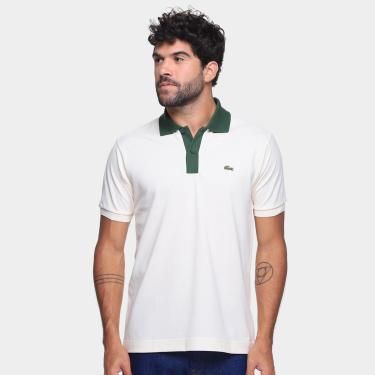 Imagem de Camisa Lacoste Polo Contrast Collar Masculina-Masculino