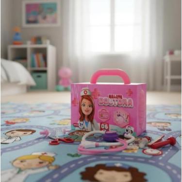 Imagem de Kit Maleta com Acessórios Profissão Doutora Medico Infantil - Salve Fa