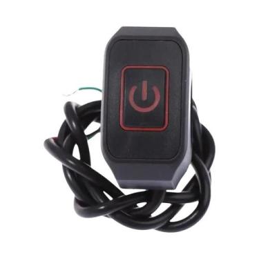 Imagem de Botão De Controle ON/OFF Para Farol E Buzina De Moto, LED À Prova d'Ág