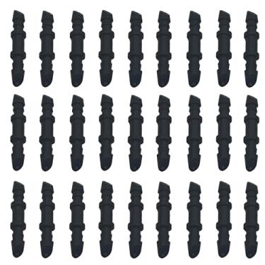 Imagem de Runseaway 100 peças de conectores farpados de irrigação por gotejamento de 0,2 polegadas, acessórios de acoplamento reto para jardim, acoplador farpado de plástico para sistemas de irrigação e