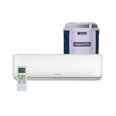 Imagem de Ar Condicionado 12000 BTUs Split Hi Wall Convencional Agratto Frio One Top 220V