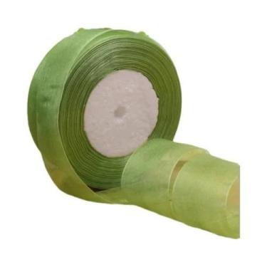 Imagem de Fita De Organza 50 Jardas 12-40mm Para Embalagem De Presentes, Casamen