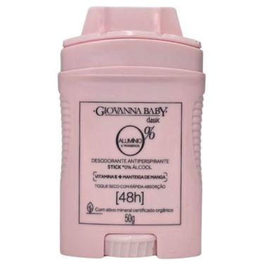 Imagem de Desodorante Stick Classic 0% Alumínio 48h Vegano Giovanna Baby 50g