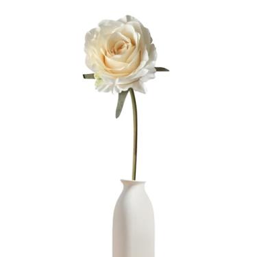 Imagem de Rosas artificiais | Rosas falsas resistentes a UV para decoração | Decoração externa à prova de intempéries, decoração de casamento, plantas falsas para mesas de hotéis de fazenda