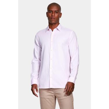 Imagem de Camisa Aramis Manga Longa Regular Maquineta Pontilhada Rosa-Masculino