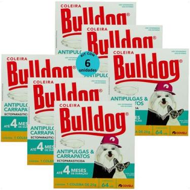 Imagem de Coleira antipulgas e carrapatos bulldog 4 com 64cm e 25g para cães e g