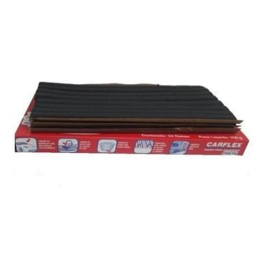 Imagem de Massa Para Calafetar Mastiflex Carflex Preto 24 Filetes 350g - 51412