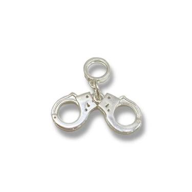 Imagem de Promoção Berloque Prata Legitima 925 Algema - Lojas La&Ny, 2, Prata