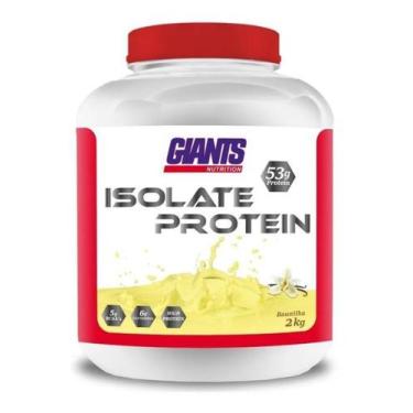 Imagem de Isolate Protein 2Kg Whey 53G Giants - Baunilha - Giants Nutrition