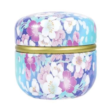 Imagem de Estojo De Pó Corporal Para Adultos Com Puff, Recipiente Para Chá, Reci