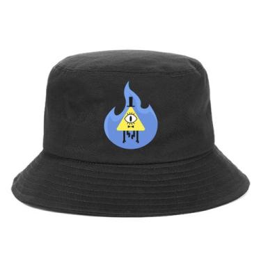 Imagem de Chapéu de pesca de praia unissex de anime Bucket Hat Gravitys Falls - 