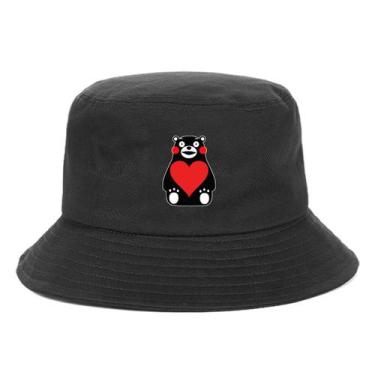 Imagem de Chapéu de pescador: chapéu de pesca dobrável Kumamons Anime - yiweisai