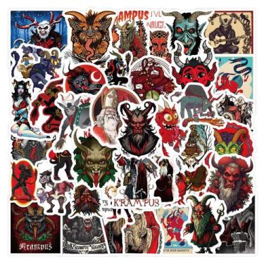 Imagem de Adesivos de vinil impermeável Krampus Anime 60 unidades/lote - yiweisa