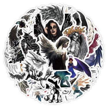 Imagem de Adesivos Morgana Waterproof Vinyl Anime 50 unidades/lote 5-7 cm - yiwe