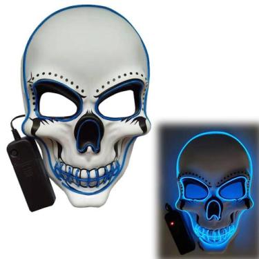 Imagem de Mask Horror Skeleton PVC Full Face Cover Halloween Cosplay - yiweisai