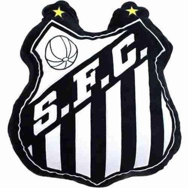 Imagem de Almofada Brasão (Fibra) - Santos-Unissex