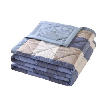 Imagem de Edredom Fino E Macio Para O Verão, Lavável À Máquina, Cobertor Ultrass