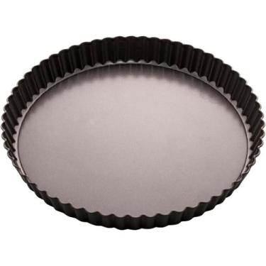 Imagem de Forma para Torta e Bolo Redonda de Fundo Removível Antiaderente 24 ou 