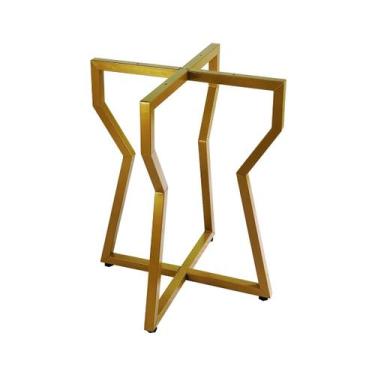 Imagem de Base De Mesa Para Tampos de Madeira de Até 100x100cm Pequim - Loja da 