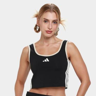 Imagem de Regata Adidas Stadium Feminina, Preto, P