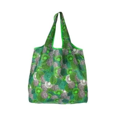 Imagem de Bolsa De Compras Dobrável Ecológica De Grande Capacidade Reutilizável 