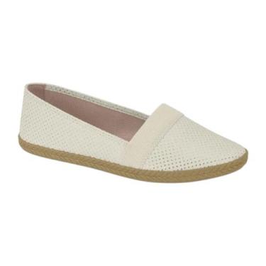 Imagem de Sapatilha Feminina Moleca 5287.203.28701 Cor:Branco off/ PrataTamanho: