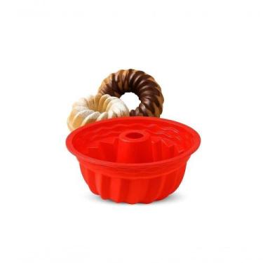 Imagem de Forma De Silicone Antiaderente Para Pudim, Bolo E Torta  23 Cm - Yeet
