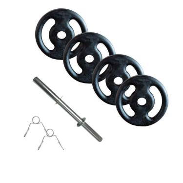 Imagem de Halter/Dumbell 12 Kg com Presilhas-Unissex