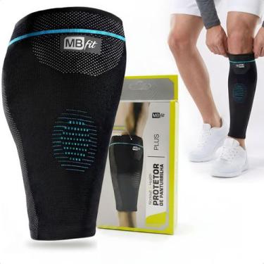 Imagem de Protetor De Panturrilha Panturrilheira Compressão Elástica Suporte Per