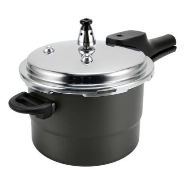 Imagem de Panela de Pressão 7L e 4L Alumínio Reforçado com Tampa Inox de Seguran