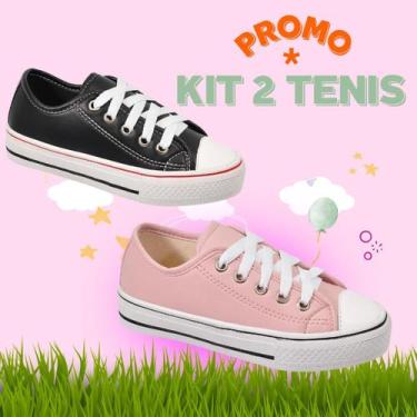 Imagem de KIT 2 TÊNIS INFANTIL PROMOÇÃO - Conforto e Estilo para Crianças - Sem 