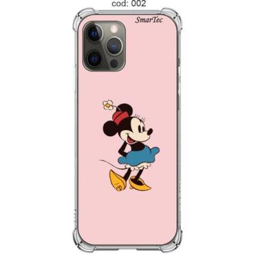 Imagem de Case capa capinha anti impacto minnie rosa redmi note 10s - SMARTEC