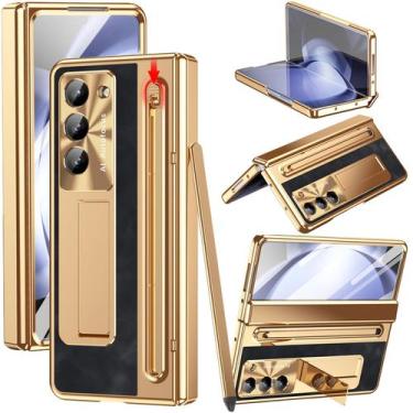 Imagem de Capa YQODSZ para Samsung Galaxy Z Fold 5 com caneta porta-canetas S