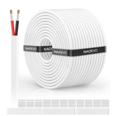 Imagem de Fio elétrico NAOEVO 18 Gauge 2 Conductor 18 AWG (60m)