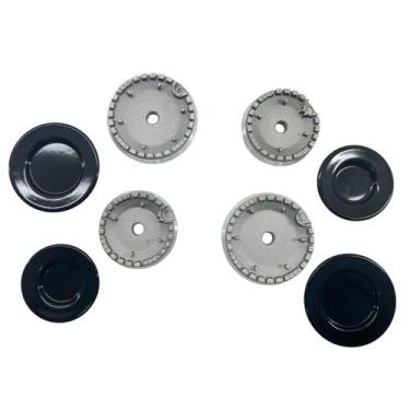 Imagem de Kit Queimador Fk E Espalha Chama Para Fogão Suggar 2p 2g