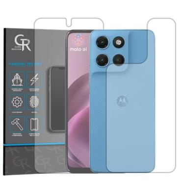 Imagem de Película Hidrogel HD Frente Verso Para Motorola Moto G17 - GR Global R