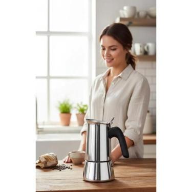 Imagem de Cafeteira Italiana Inox 10 Xícaras - Clássica e Indução - Congratulati