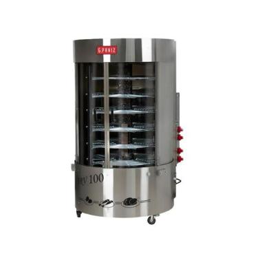Imagem de Forno Giratório a Gás 100 Kg ARV 100 SQC GPaniz, Bivolt
