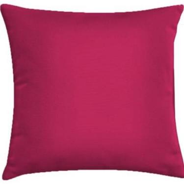 Imagem de Kit com 1 até 10 Almofadas Com Capa Rosa- 40x40 - Decorativa Para Sala