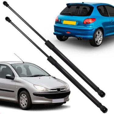 Imagem de Par Pistão Amortecedor Porta Malas Tampa Traseira Peugeot 206 1999 A 2