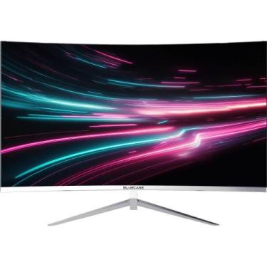 Imagem de Monitor Bluecase Gamer Curvo 27 NYX 100Hz Branco BM27FFH3GCW