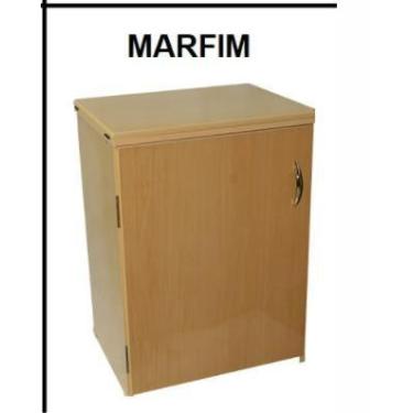 Imagem de Gabinete Máquina De Costura Domestica Singer- C/rodinhas, Marfim