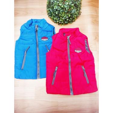 Imagem de Colete Regata Bobojaco Infantil Inverno Roupa De Criança - Dizme Kids,