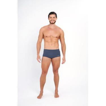 Imagem de Sunga Slip Acquario 680.421 Masculina Bolso e Zíper Microfibra T. P/XG