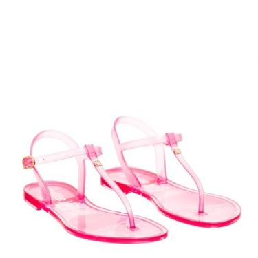 Imagem de Sandália Petite Jolie Rosa Shock Translucido PJ6619 - Petit Jolie, Ros